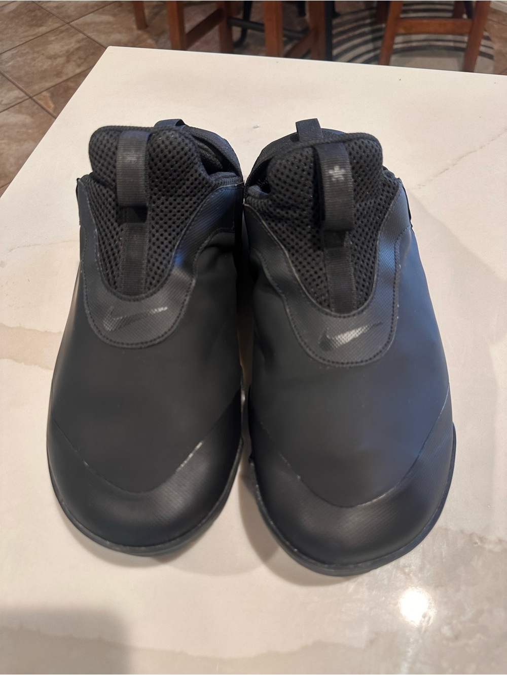 Nike Men's Black Slip-On Loafers - Minimal Athletic Design-water shoes